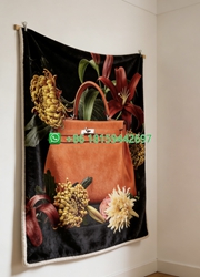 Hermes Throw Blankets